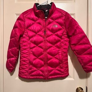 The North Face Kids Pink Puffer Jacket